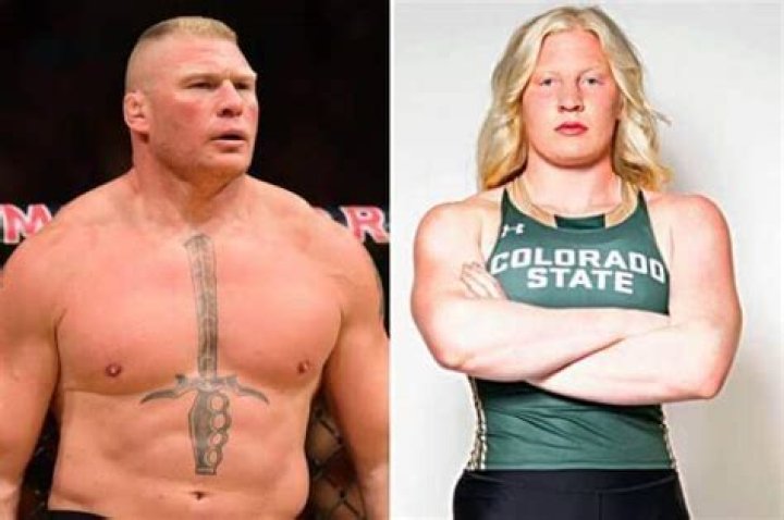 Wrestling legend Brock Lesnar's lookalike daughter goes viral after
