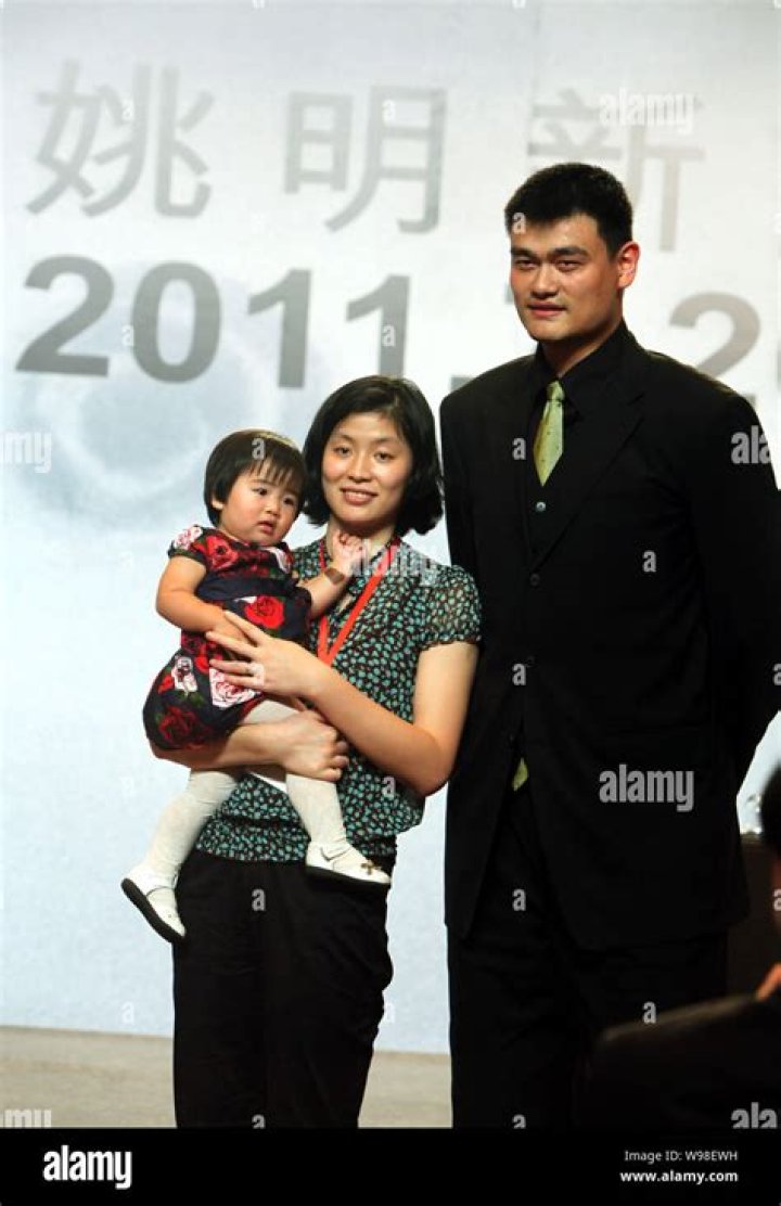 Yao Ming And Wife Height