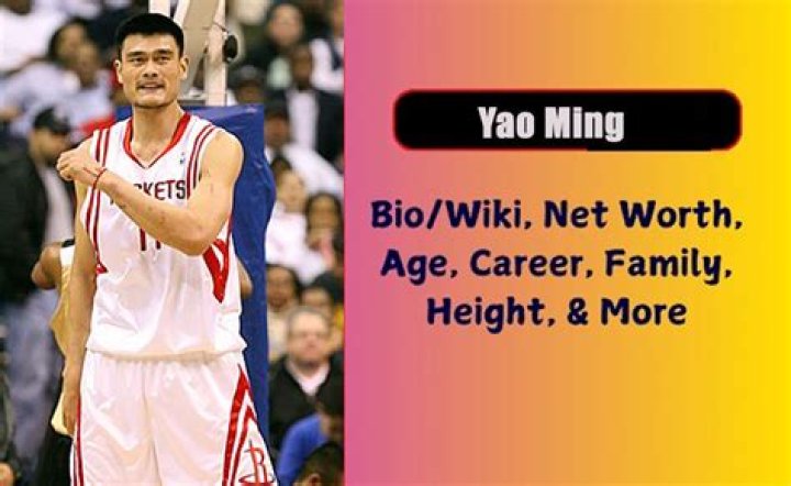 Yao Ming Height, Age, Bio, Weight, Net Worth, Facts and Family