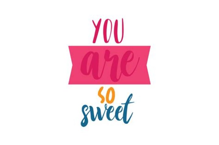 You Are so Sweet Quote SVG Cut Grafik von TheLucky &middot; Creative Fabrica