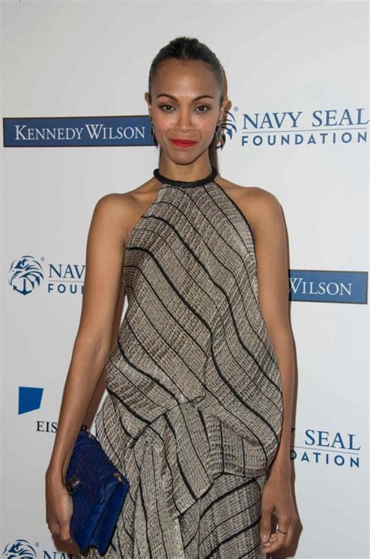 Zoe Saldana LA Evening of Tribute Benefiting the Navy SEAL Foundation